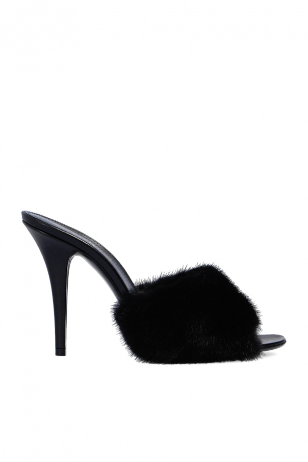 Ysl fur hot sale heels